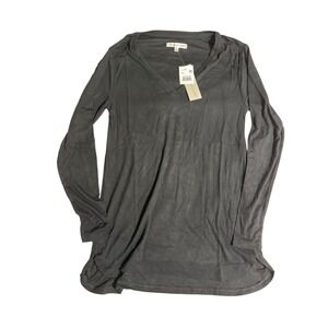 NWT A Pea in the Pod x Grey State Maternity Long Sleeve Top  Soft Stretch Tee XS